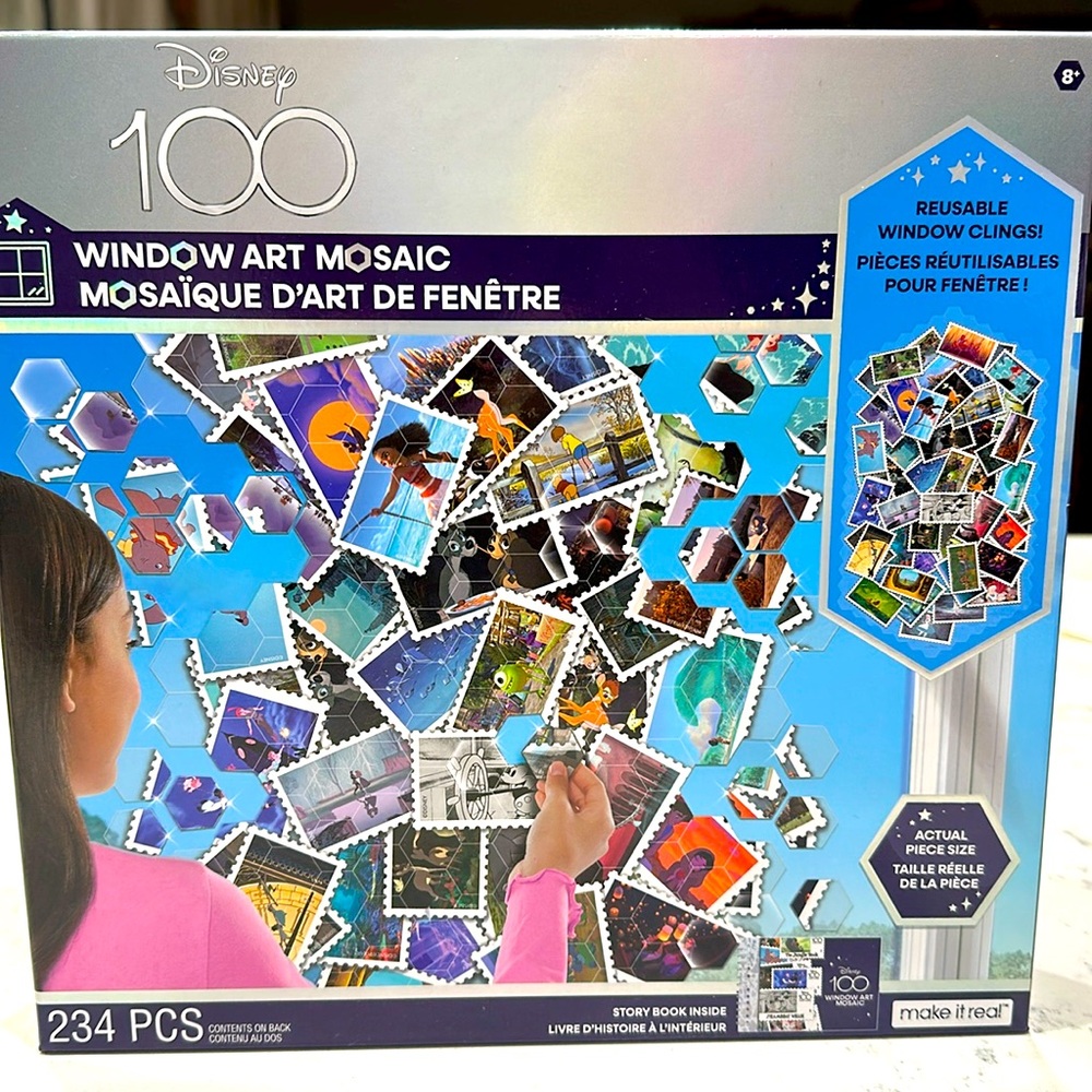 Disney 100 Window Mosaic